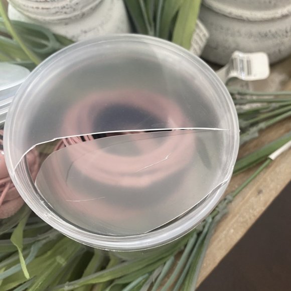 Set /32 Black and Pink Elastics Hair Accessories-Faux Pearls - Picture 6 of 6